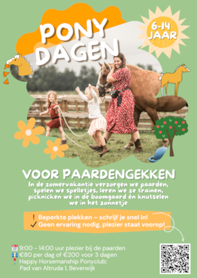 Zomervakantie Ponydagen