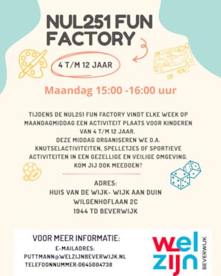Flyer Welzijn Beverwijk en gevonden voorwerpen